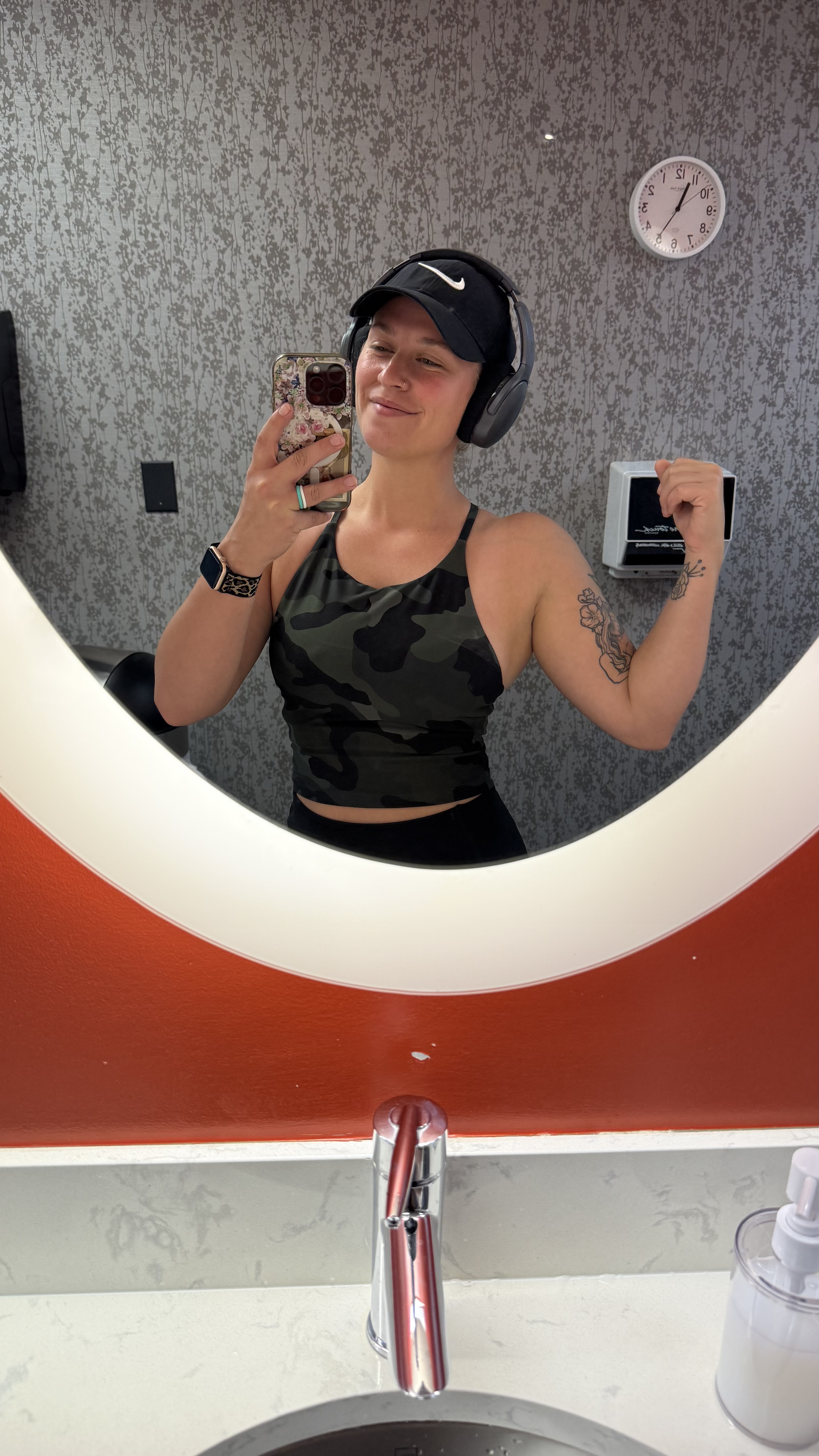 Taylor Ramirez in the gym